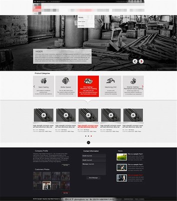 机械企业网页设计 工业美学与用户体验的融合之道